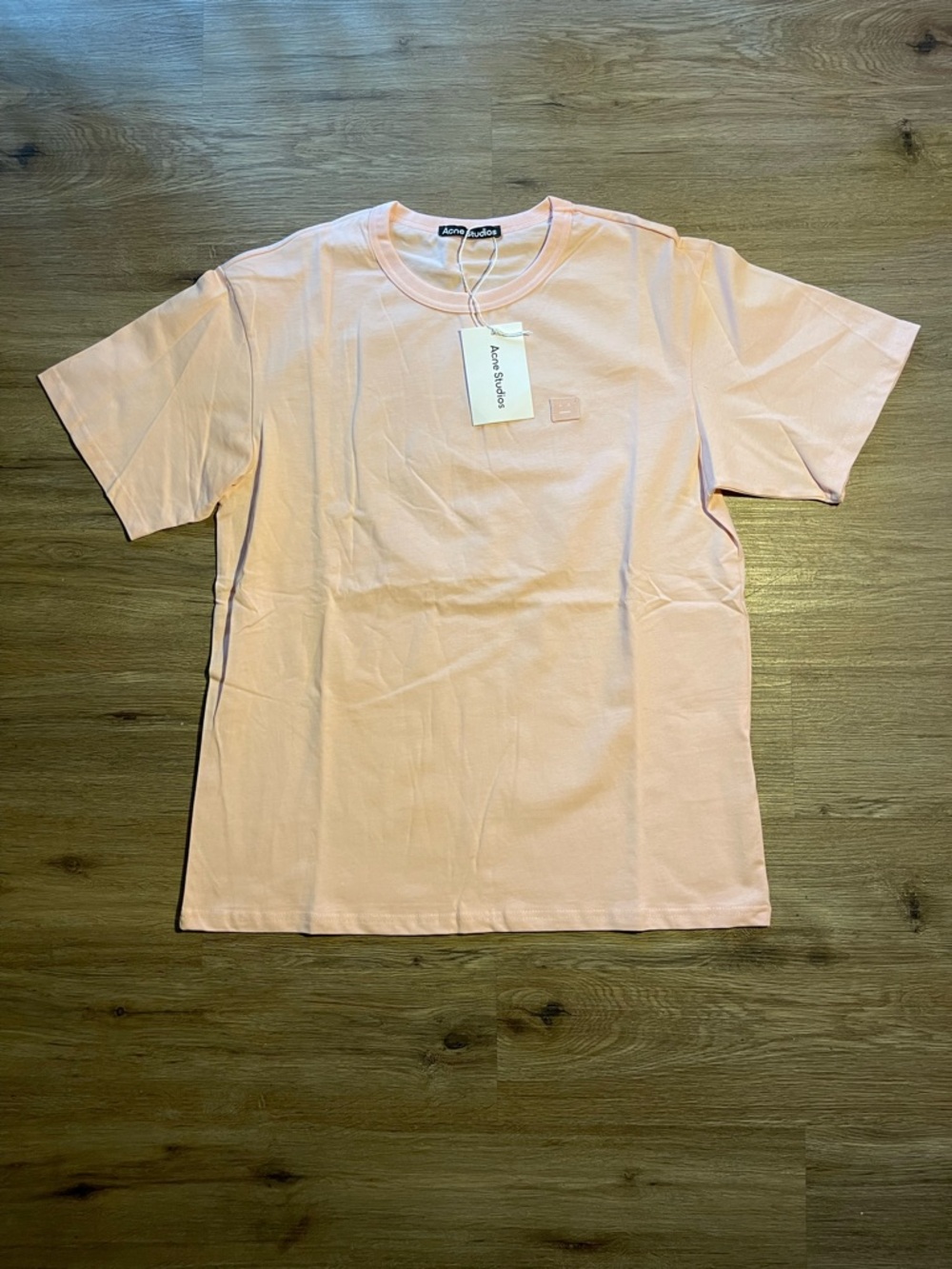 Acne Studios Men's Crew Tee - Light Peach